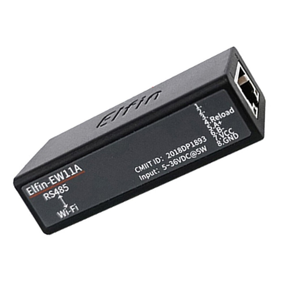 Device Protocol Elfin-EW11 TCP/IP Serial Transfer IOT Modbus Serial Server Port