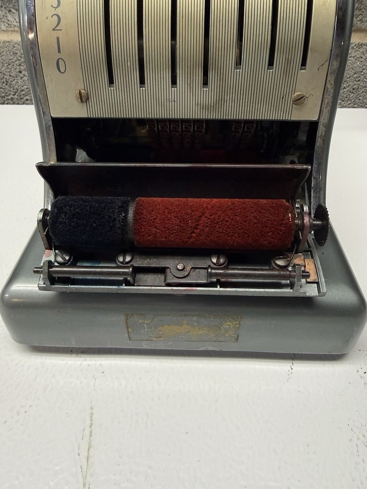 Paymaster S 600 Vintage Check Writer Machine With Key Unique