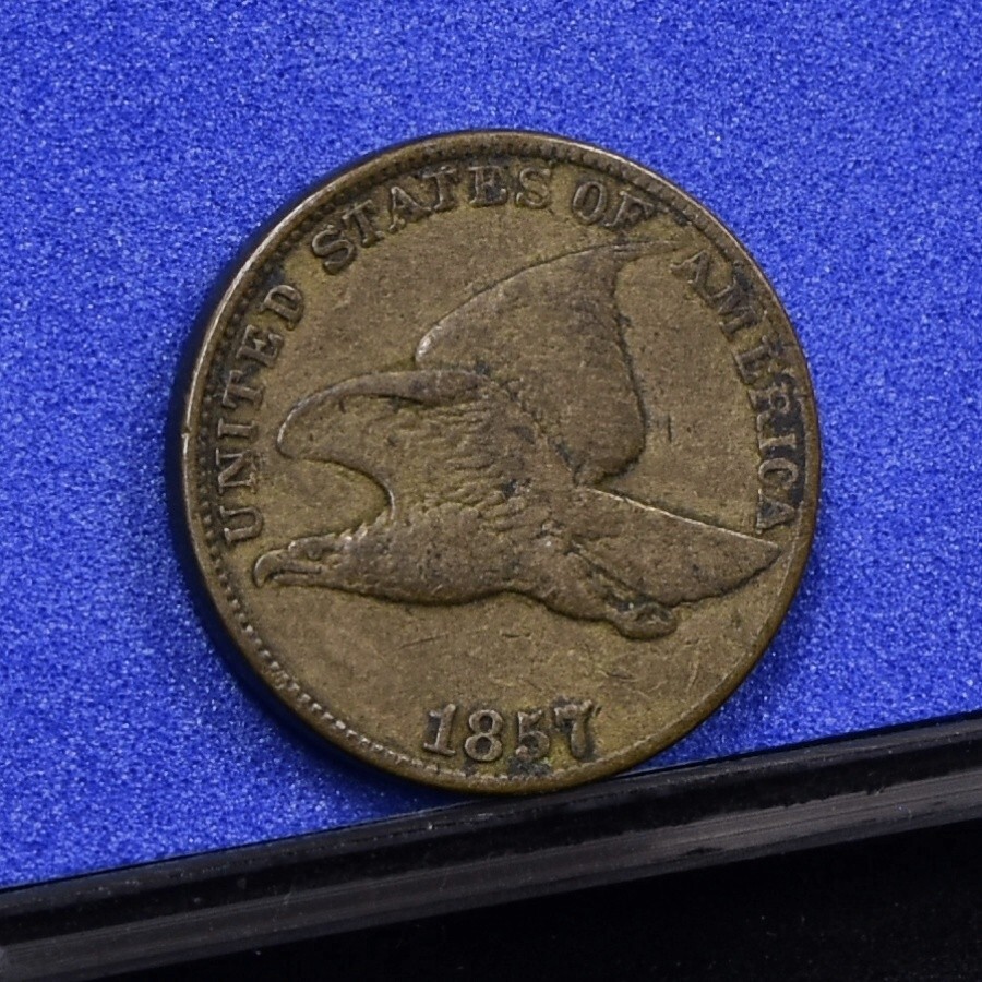 1857 Flying Eagle Cent - Fine (#58203-L)