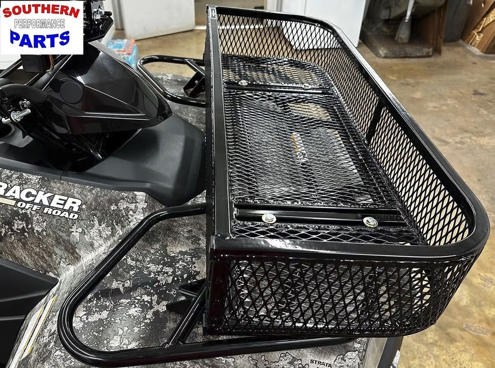 STRONG MADE FRONT BASKET RACK  TRACKER ATV's