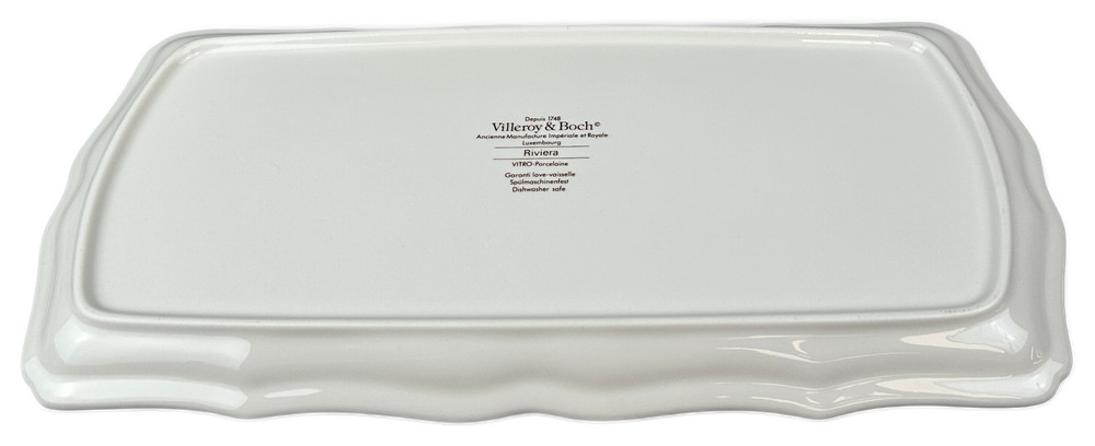 Villeroy & Boch Riviera Sandwich Tray Serving Large Rectangular