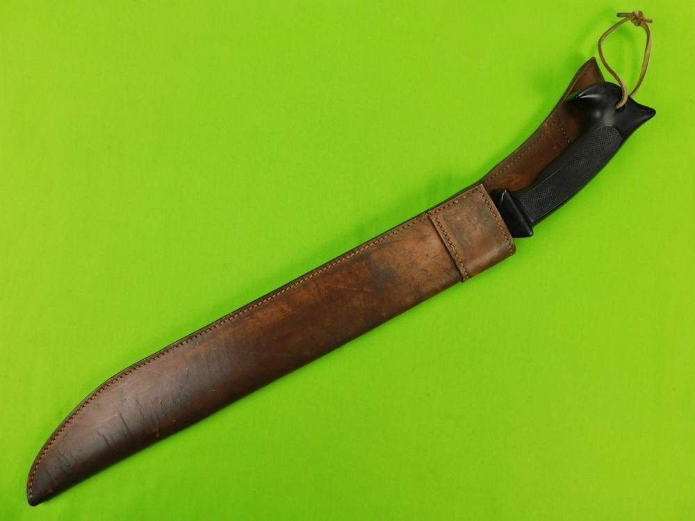 US WW2 OSS Machete Fighting Knife w/ Sheath