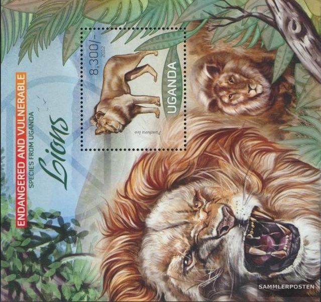 uganda Block408 (complete issue) MNH 2012 Flora