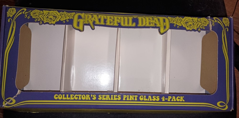 Grateful Dead Collector's Series 4 Pack Pint Glasses