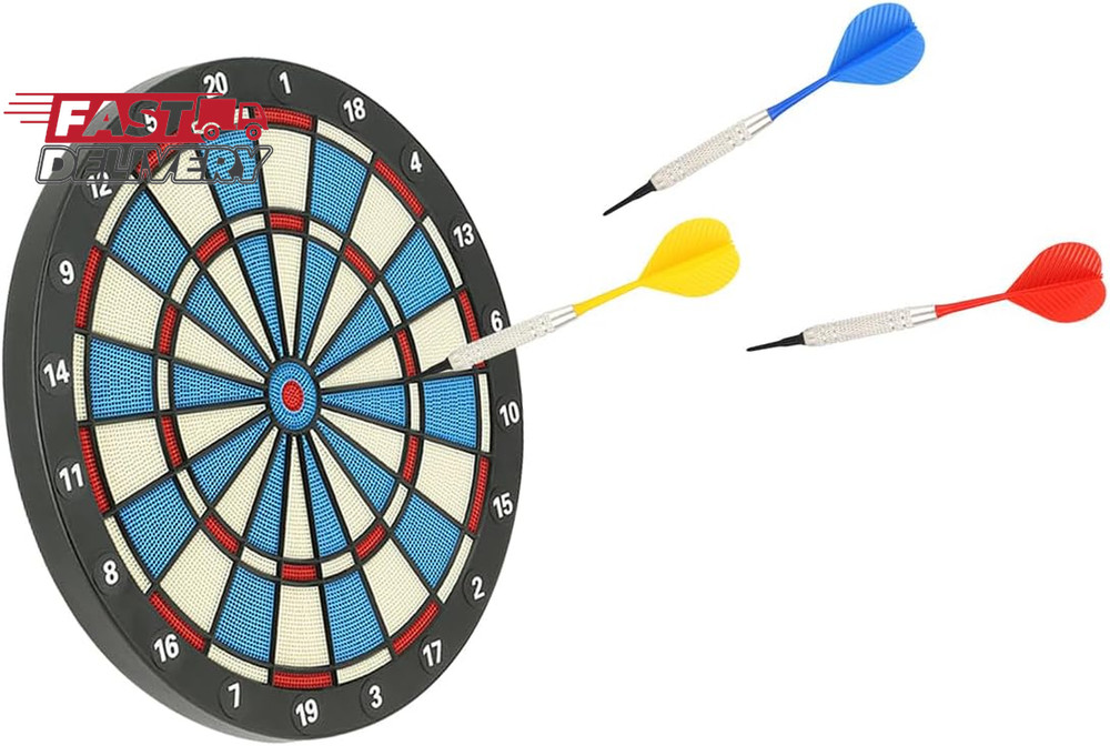 Soft Dart, 12 Pcs Dart with Plastic Soft Tip Points for Dartboard