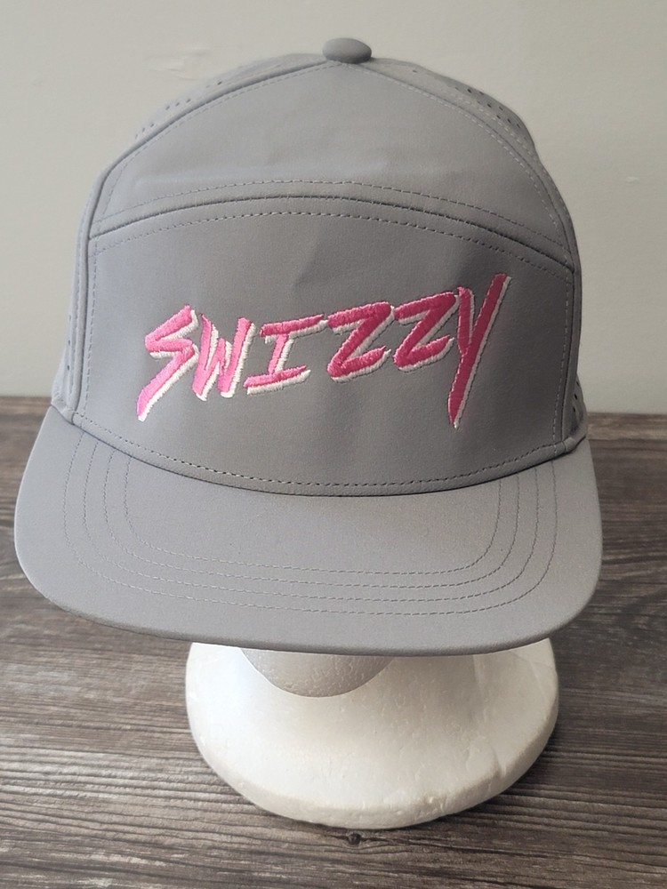 Swizzy Icecream Cape Cod Gray Adjustable Baseball Cap Sun Beach