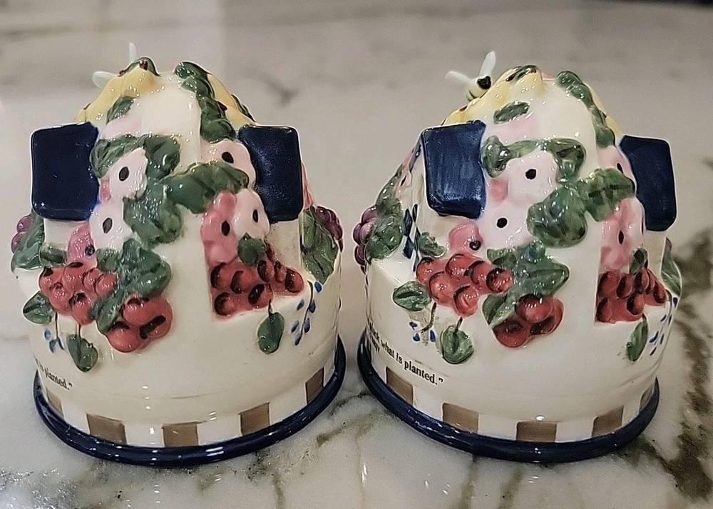 DaySpring Salt & Pepper Shakers with Scripture Verse, Ecclesiastes 3:2