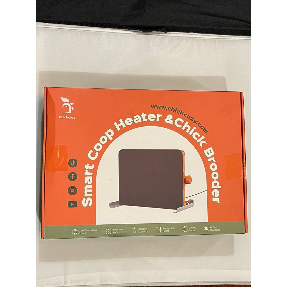New Smart Chicken coop Heater & Chick Brooder