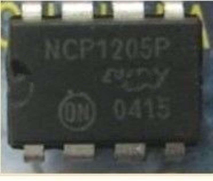 2pcs ON NCP1205P DIP-8 Single Ended PWM Controller Featuring QR RH