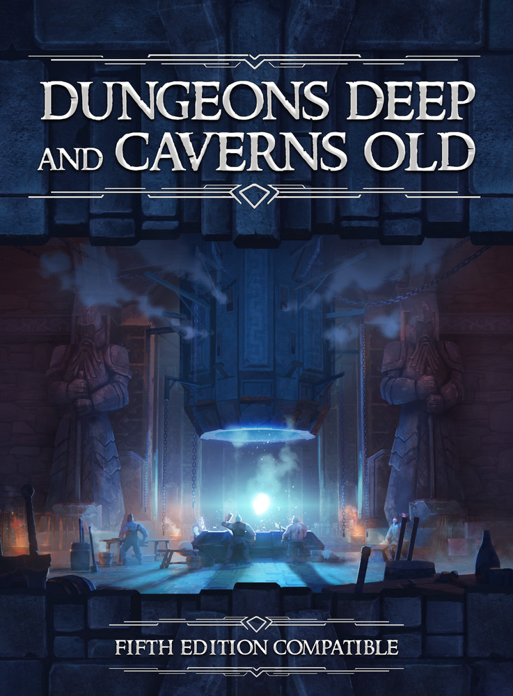 Dungeons Deep & Caverns Old (Setting & Adventure for D&D 5E) - New/Mint