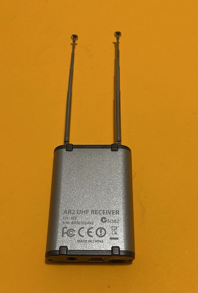 Samson AirLine Micro Wireless Camera Microphone System AL2 AR2 Untested