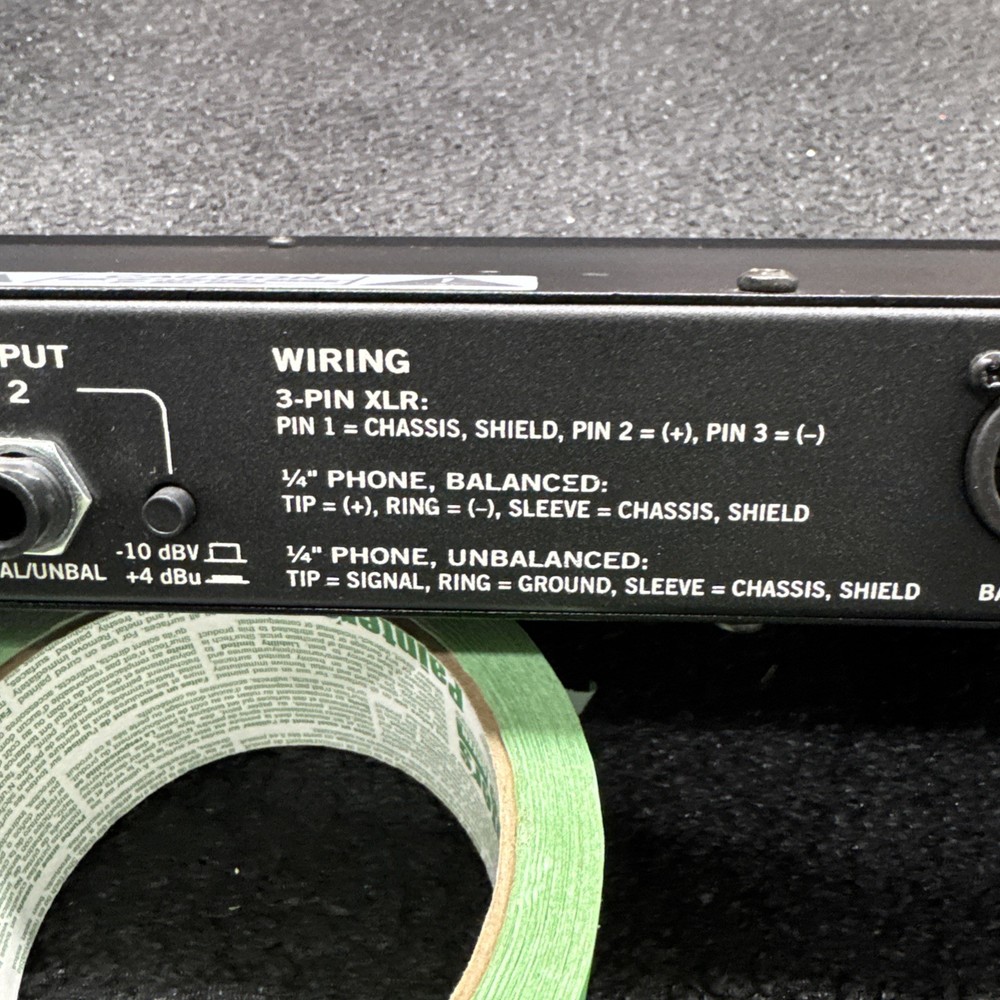 Rane DC-22 Dynamic Controller Signal Processor Compressor DJ Limiter 2 Channel