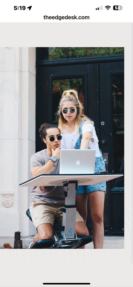 Ergonomic Foldable Desk