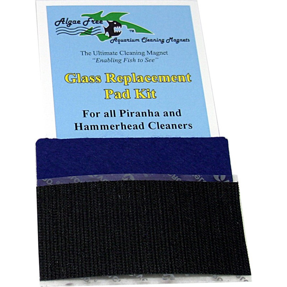 Algae Free Large Glass Pad Kit for Piranha & Hammerhead Algae Scrapers