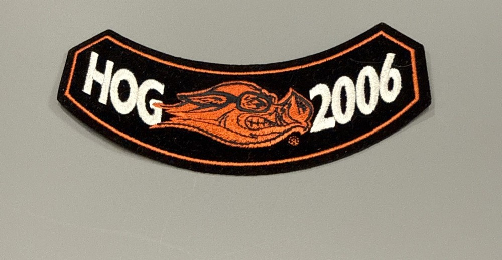 2006 Harley-Davidson HOG Rocker Patch - New with Free Shipping