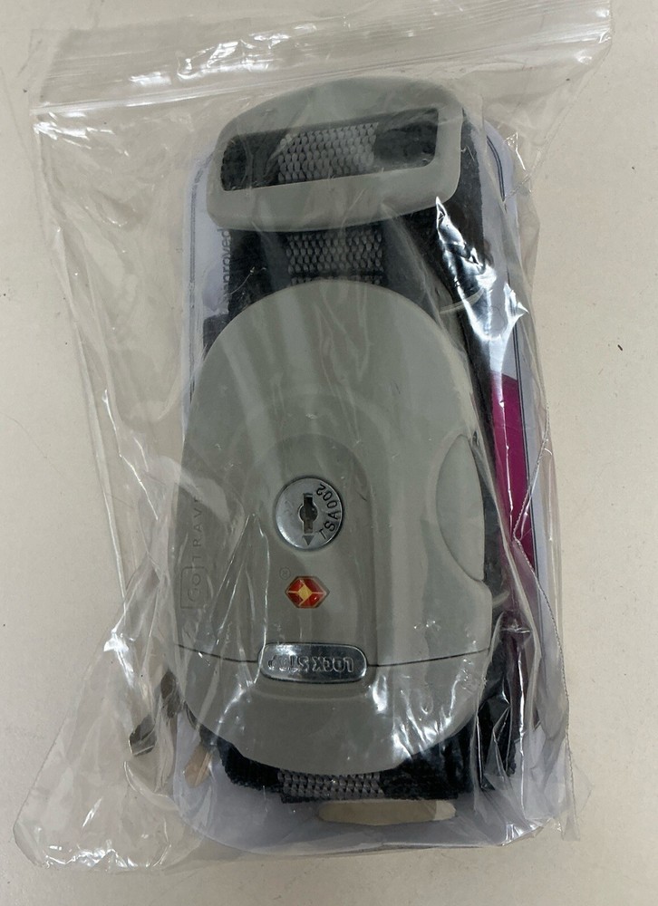 Go Travel Security Luggage Lock Strap-New