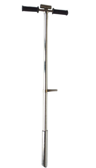 TECHTONGDA 1.5" 304 Grade Steel Soil Sampler Probe with Sample Ejector