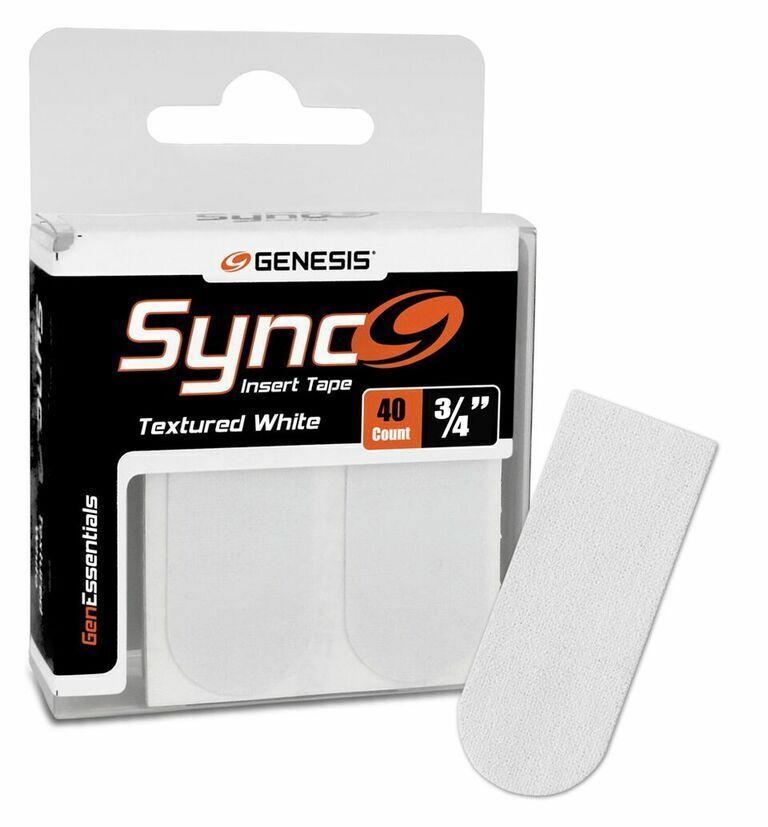 Genesis Sync 3/4" White Bowling Tape 40 Piece Pack