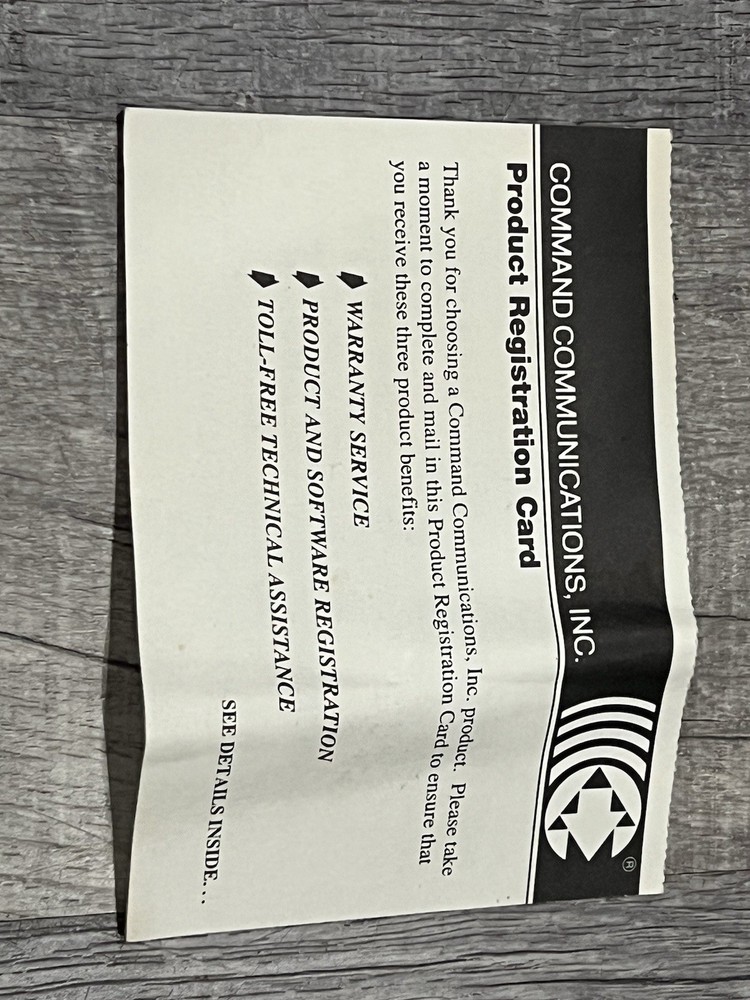 Command Communications ComSwitch 200 FAXSWITCH-NEW/SEALED