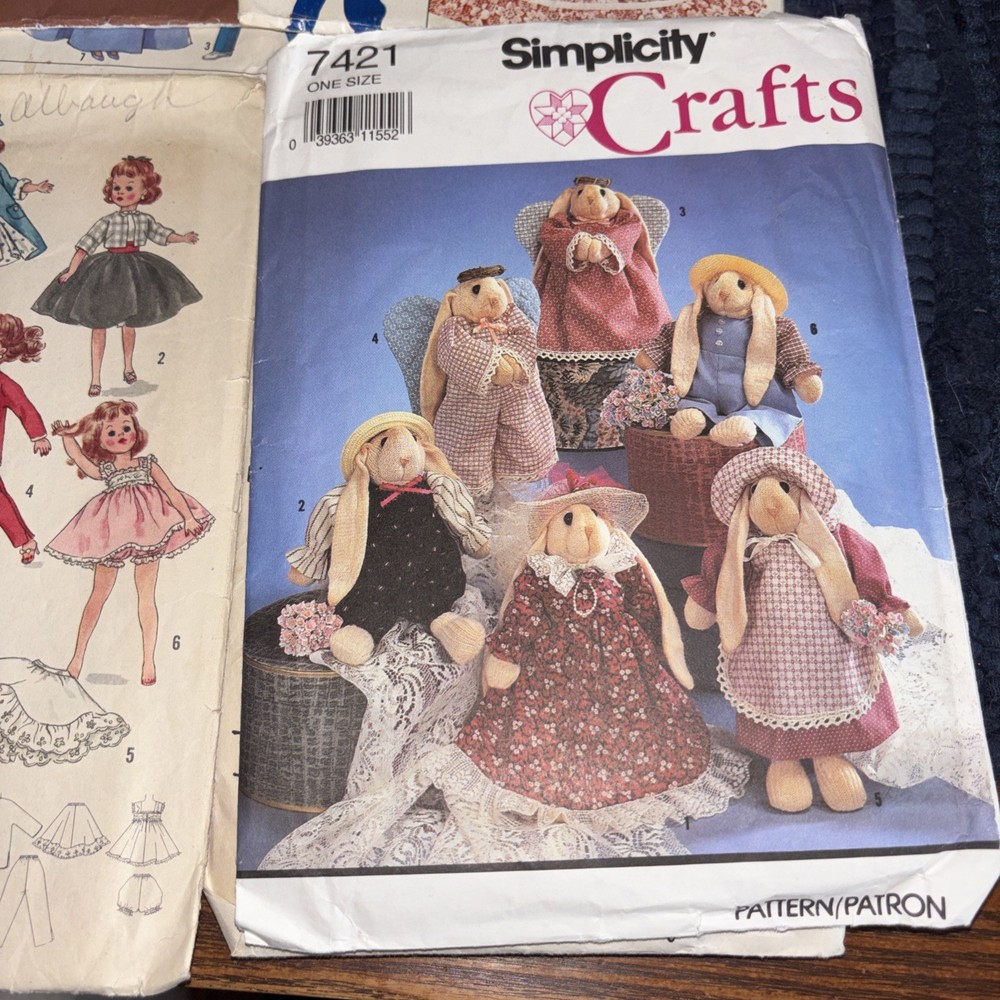 29 Vintage Doll Clothes Sewing Patterns