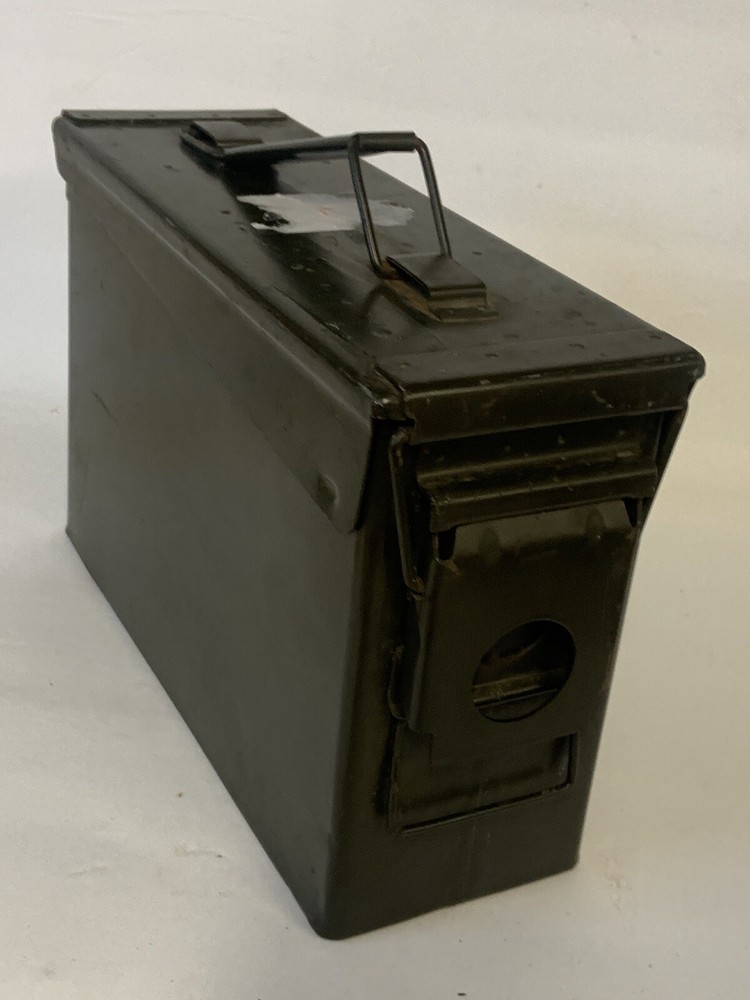 Vintage U.S. Military Ammo Box ~ Empty Case