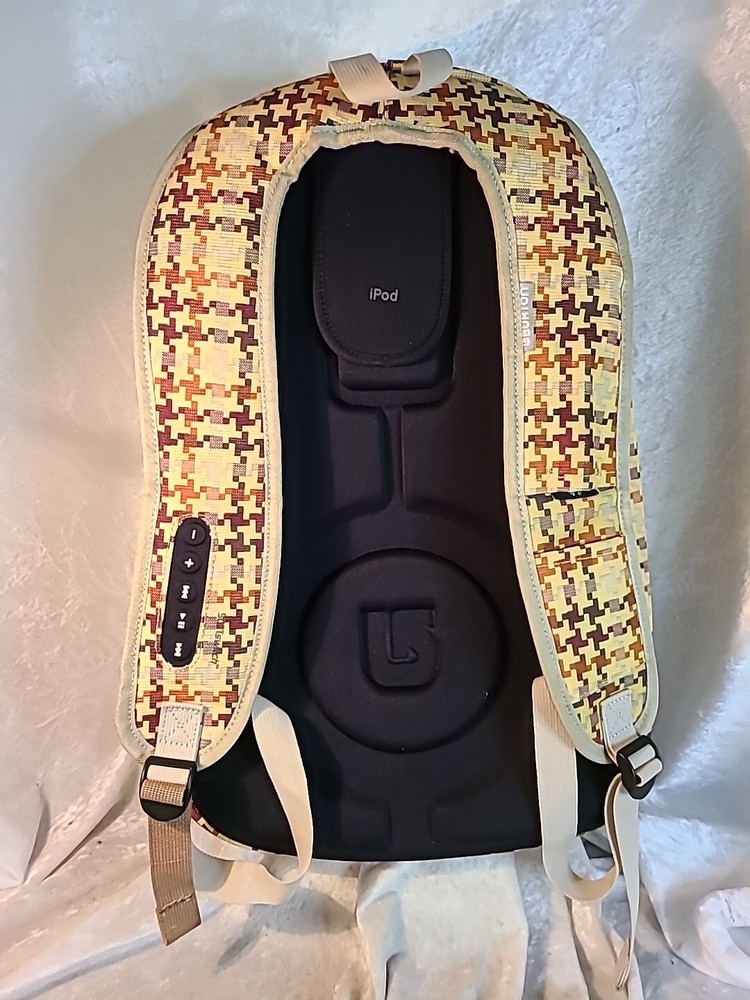 Burton Amp Pack Integrated iPod Controls Backpack Yellow 05276