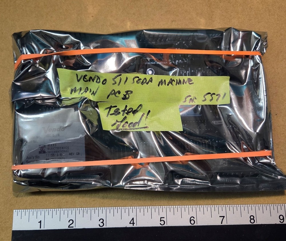 Vendo model 511 soda beverage main control board - Tested good
