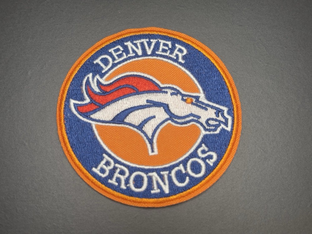 Denver Broncos Embroidered Iron On Patch