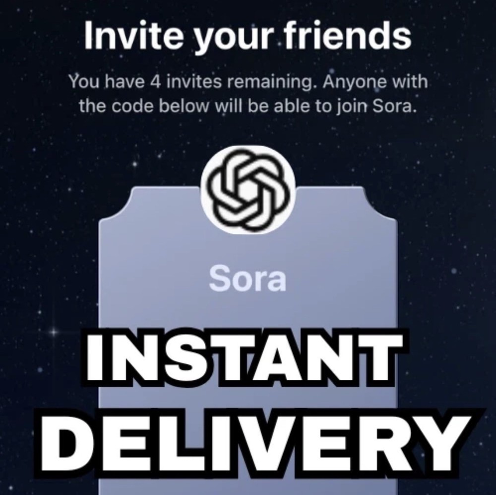 Sora 2 Invite Code FAST DELIVERY!