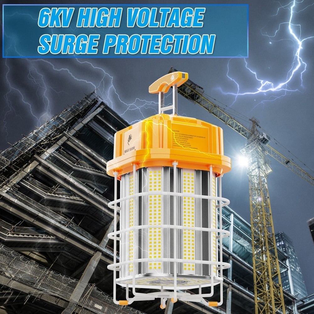LED Temporary Work Light 150W Construction Building Work Lights with Hook ETL
