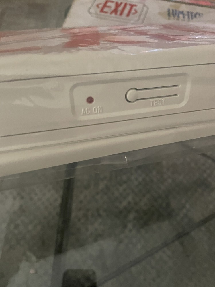 LUM-Tech LED EXIT SIGN EX800rx-w