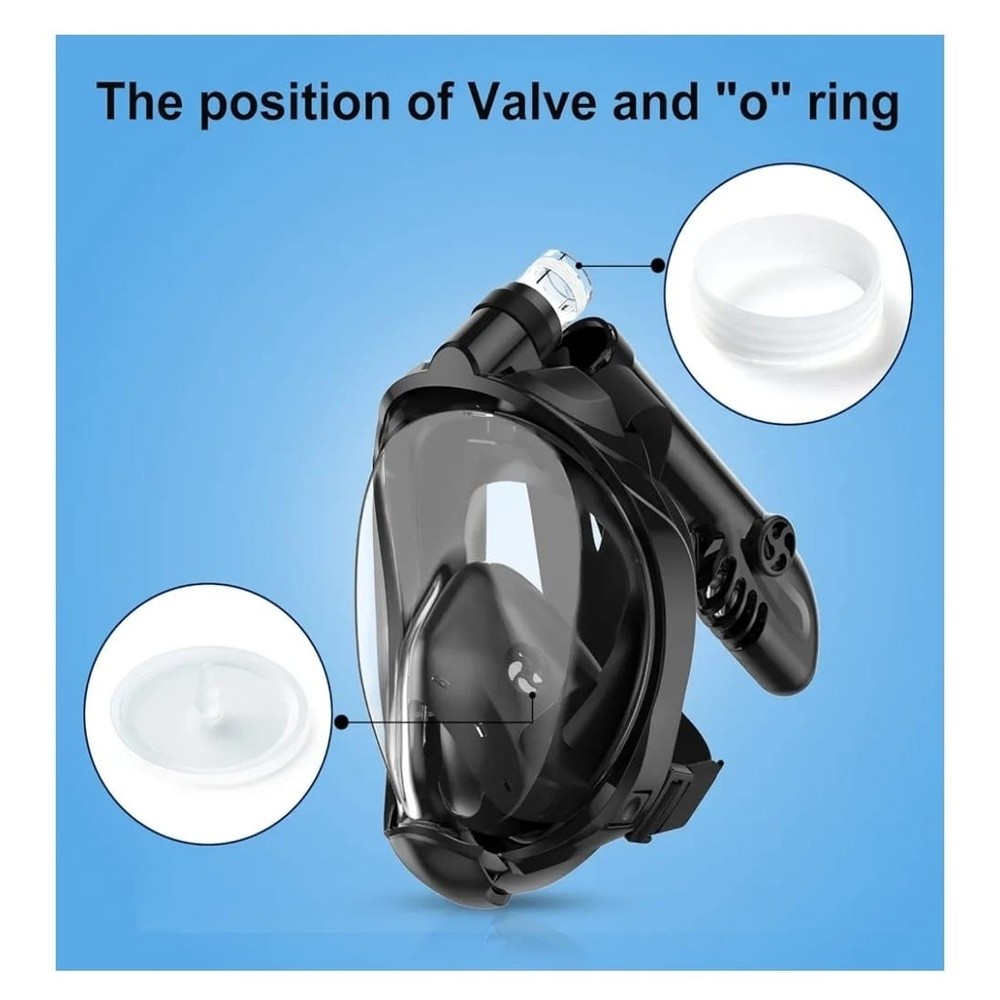 Greatever G2 Full Face Snorkeling Mask ReplacementAccessory Set