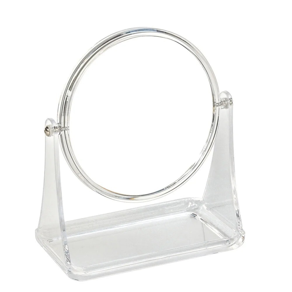 Double-Sided Vanity Mirror, Clear