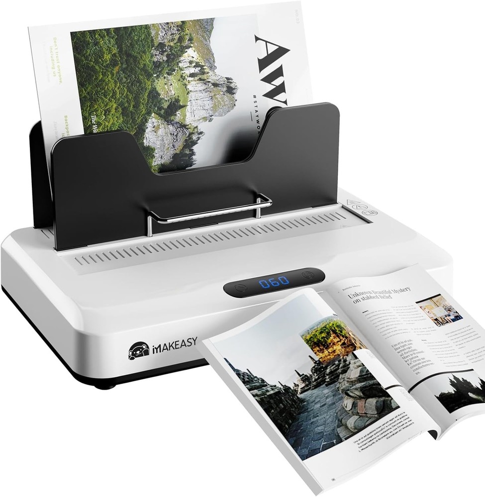 User-Friendly Thermal Binding Machine - Auto Shut-Off & Overheating Protection
