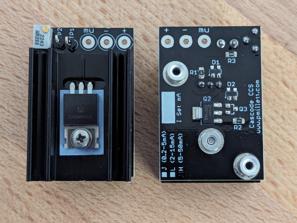 4x DIY PCB - Cascode CCS (Constant Current Source)