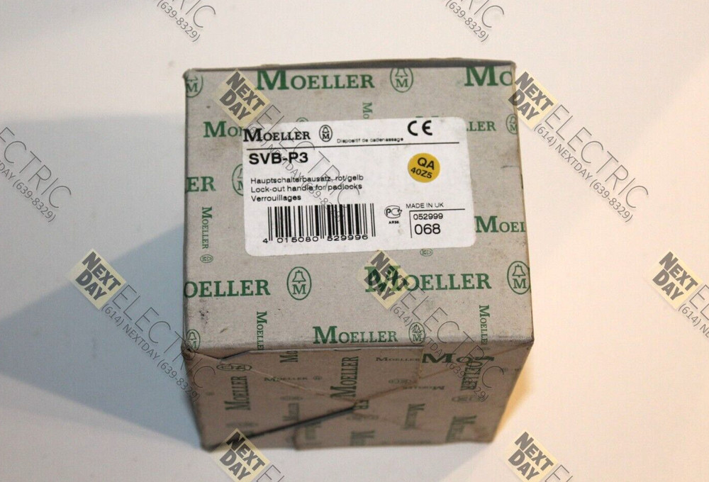 Klockner Moeller, SVB-P3, Lock Out Enclosure Handle Switch Knob Eaton
