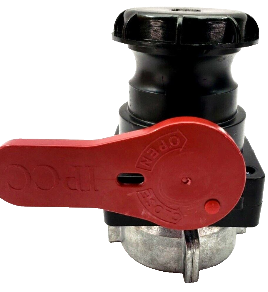 2 EA. IPCC Tote Tank 2-3/4" Coarse Thread Adapter Ball Valve Container 031522Ea