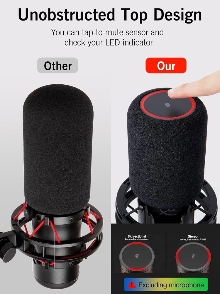 QuadCast 2 Boom Arm, Mic Arm Microphone HyperX 2