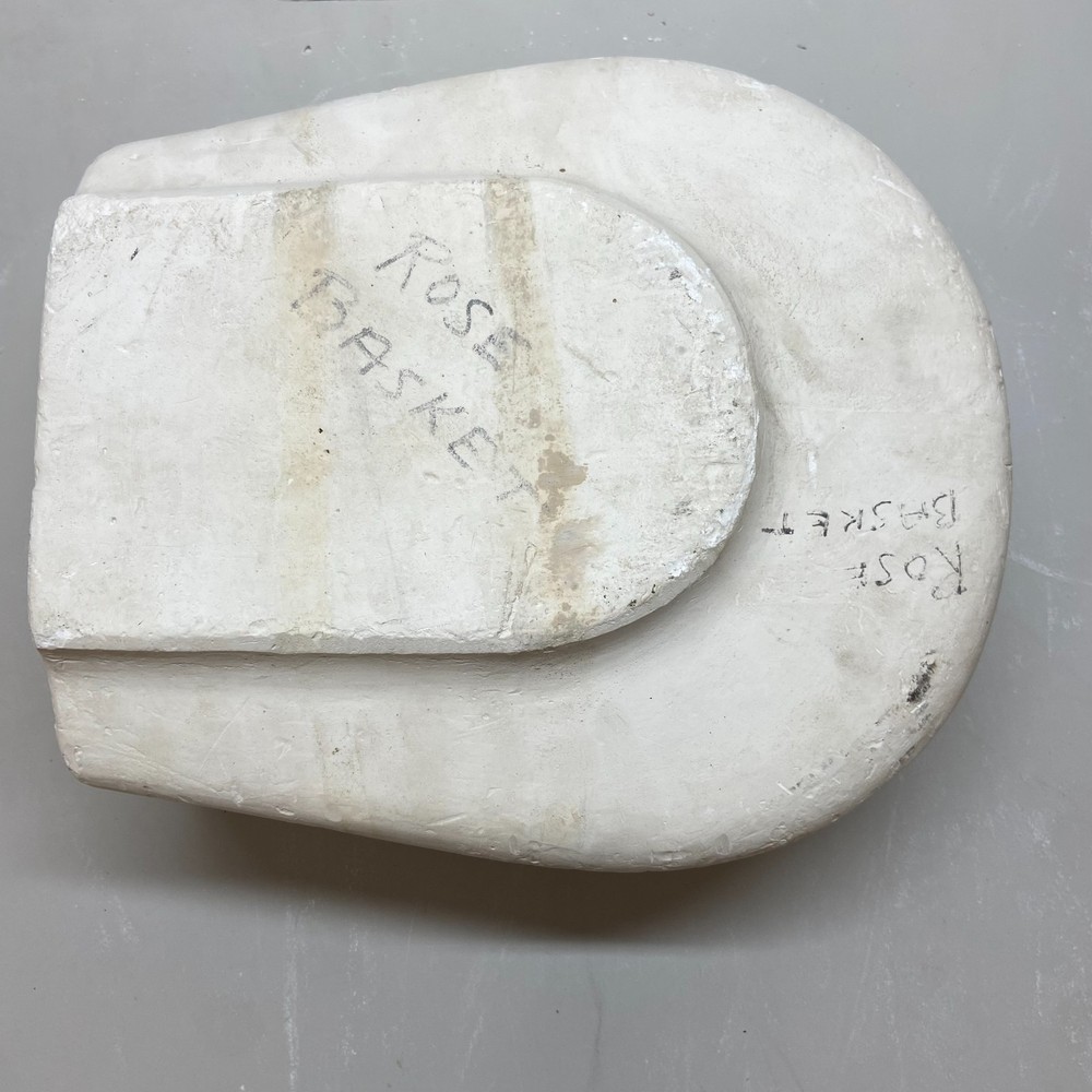 Ceramic Slip Casting Mold Rose Basket #750