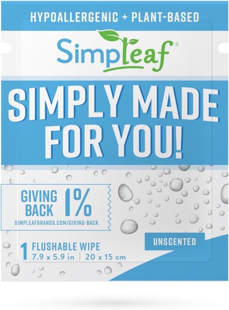 Flushable Unscented Single Pa Wet Wipes | Eco-Friendly Paraben