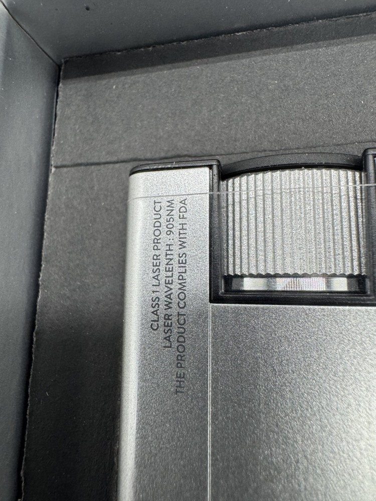 GOLFZON Caddy Talk Cube golf distance measuring device silver