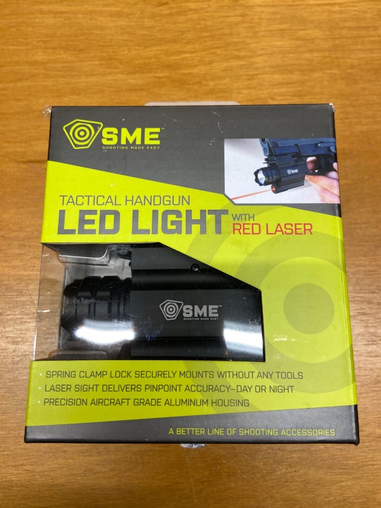 SME Tactical Led Light with Red Laser