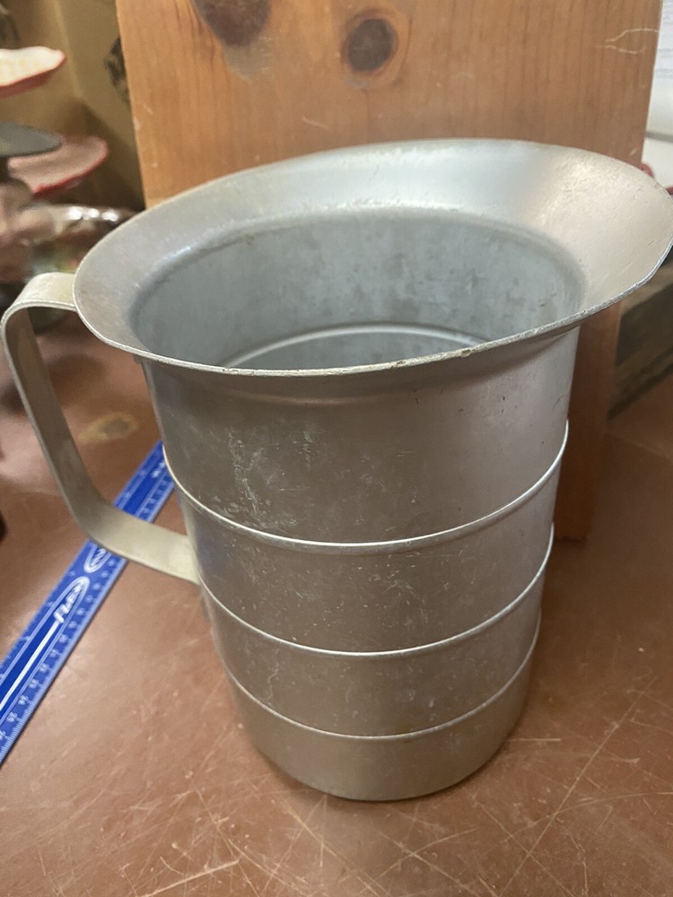 Large Lincoln Wearever Silver Serving Pitcher