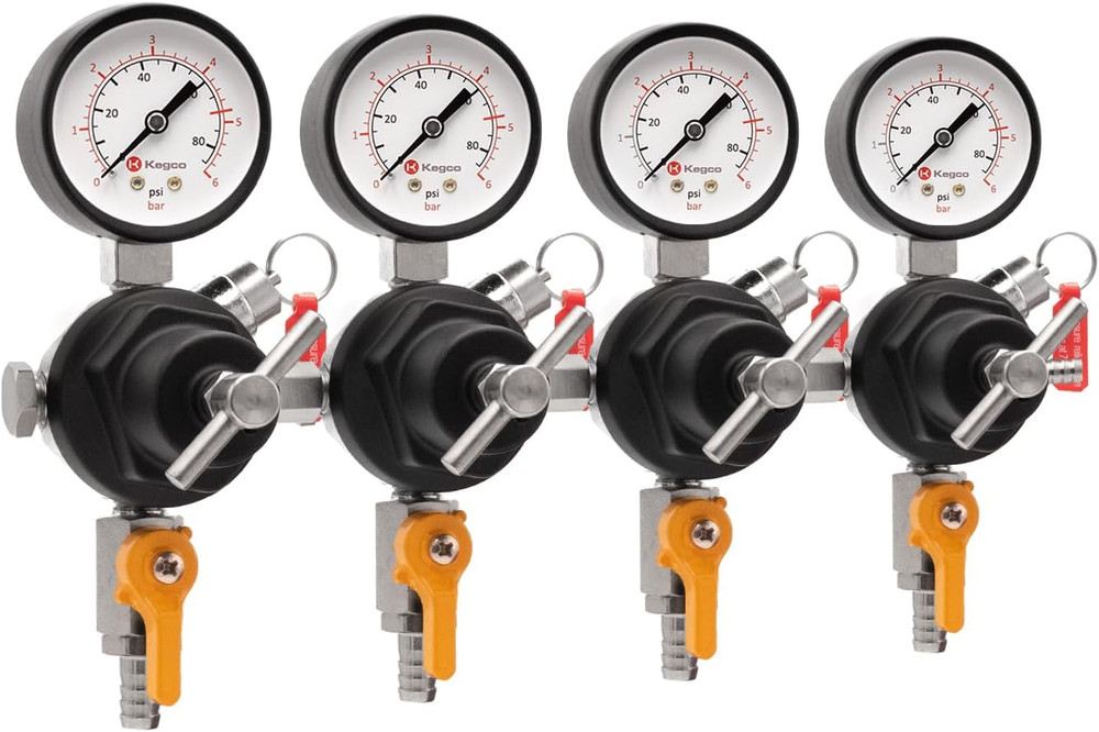 Secondary Regulator, Four Gauge