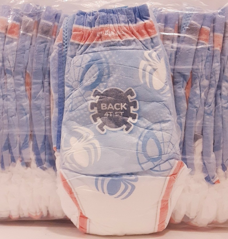 RARE Spiderman Huggies pull ups size 4t 5t pull up pants 4 5