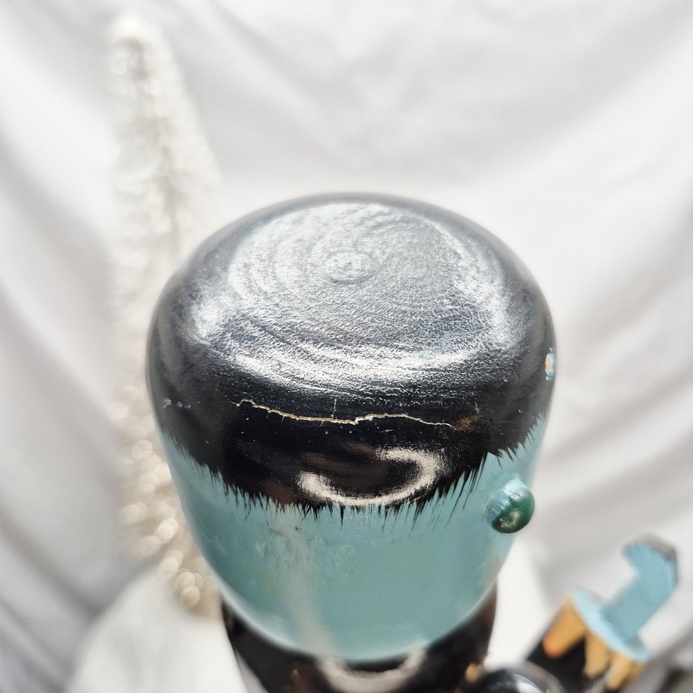 13.5” Wooden Nutcracker - Frankenstein - multicolored