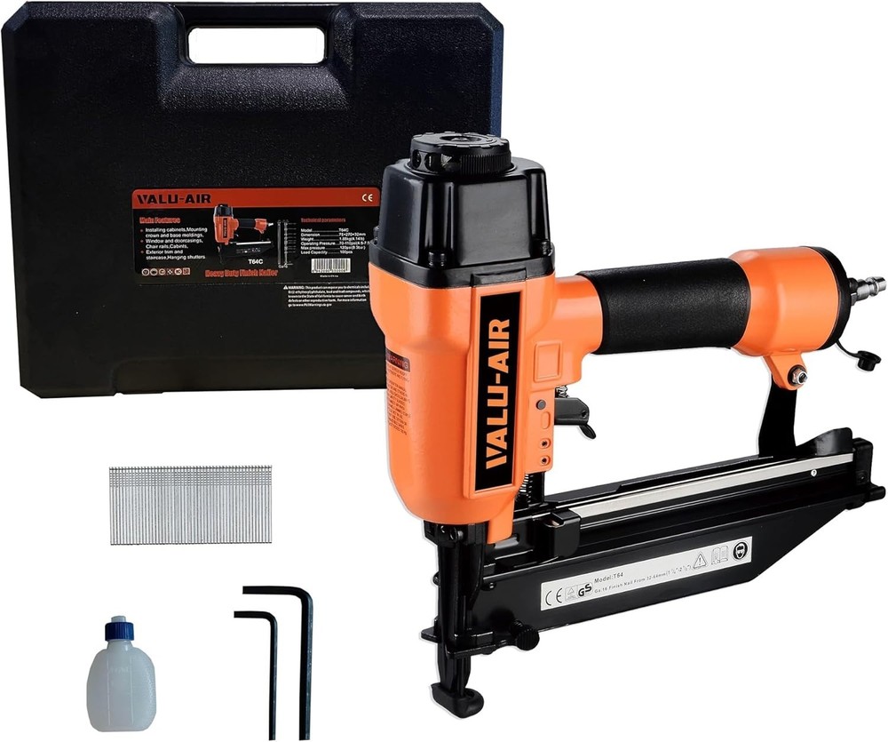 Precision Air-Powered Finish Nailer Package