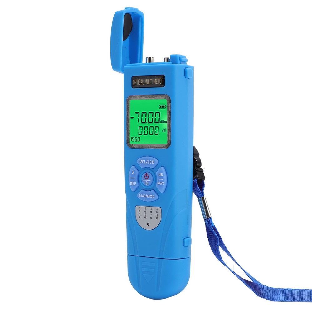 Multi Function Optical Power Meter 10 Wavelengths OPM VFL For Network Maintenanc