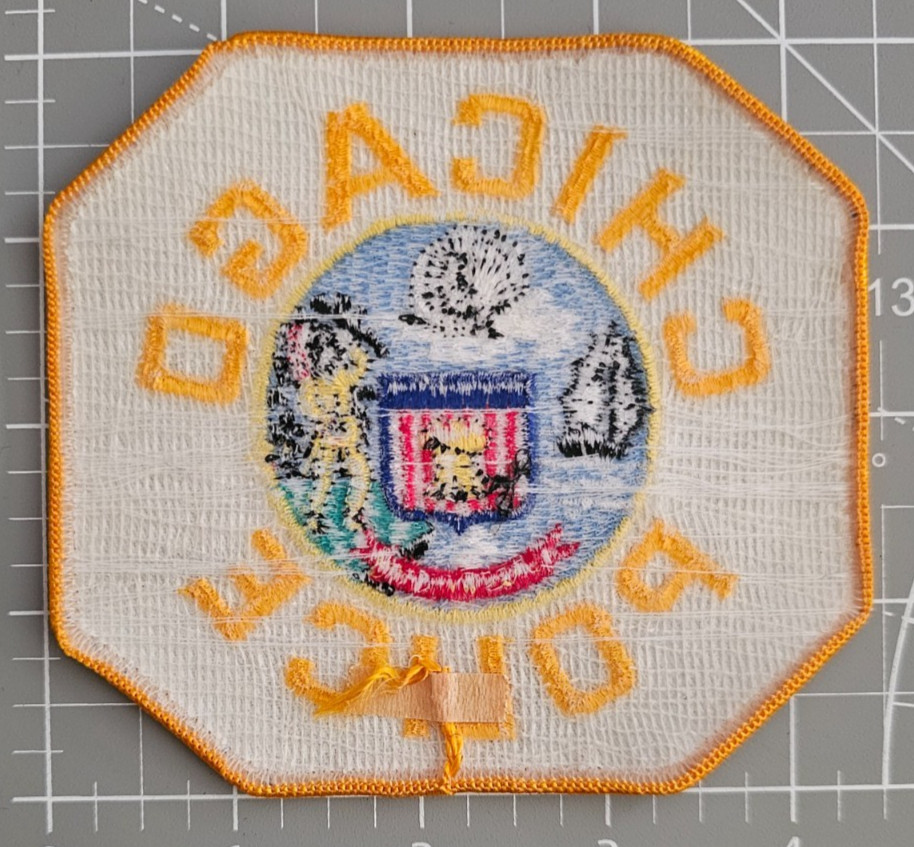 Vintage Chicago Police Dept. Shoulder Patch NEW