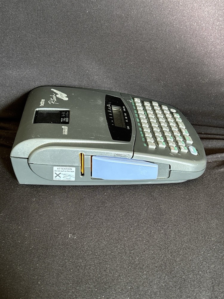 Brother P Touch PT-320 Label Maker Electronic Labeling System VTG 1993 Powers On